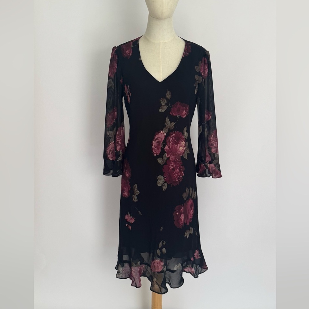 Vintage 90s Floral Dress